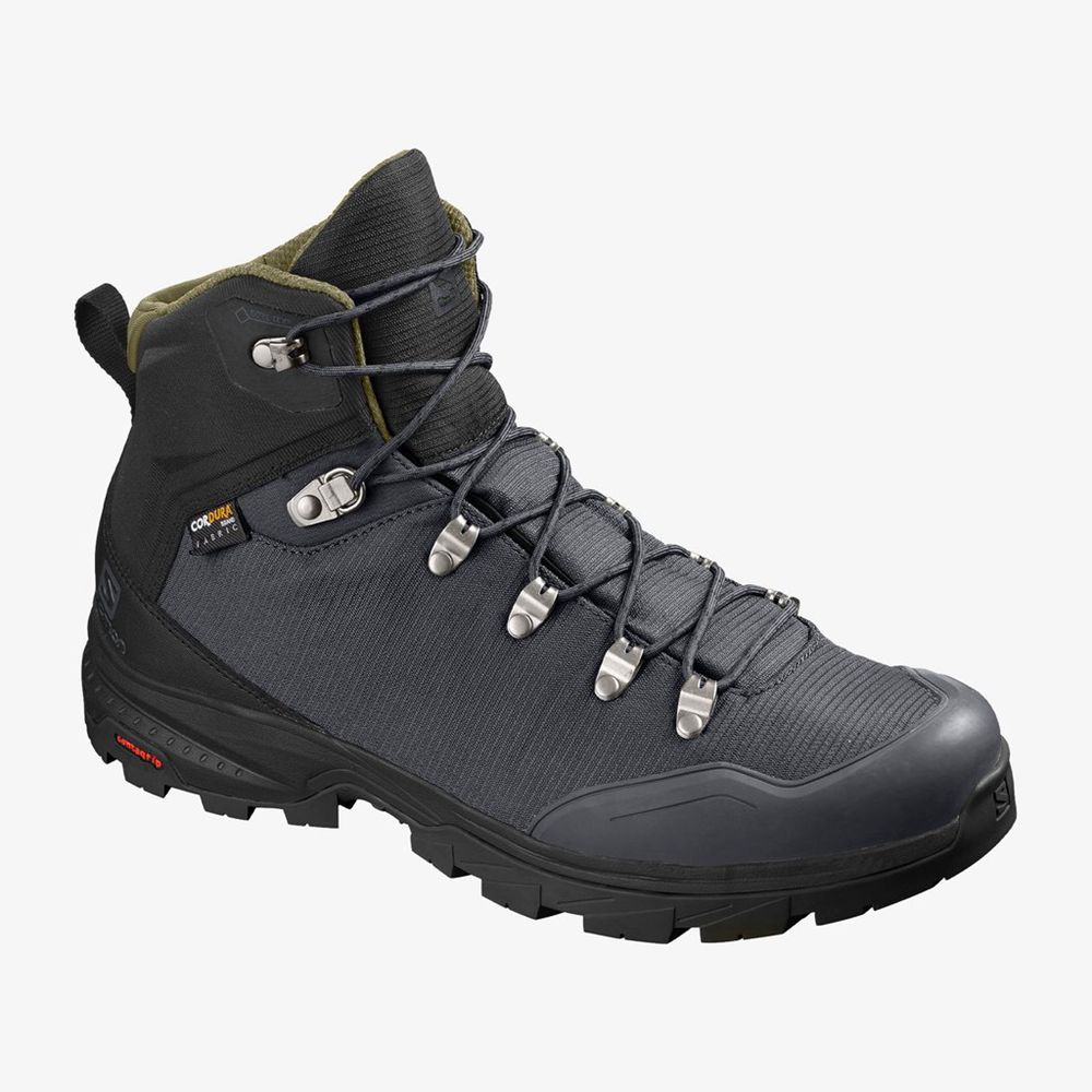 SALOMON OUTBACK 500 GTX Philippines - Men's Trail Running Shoes - Black | 958462-FXW
